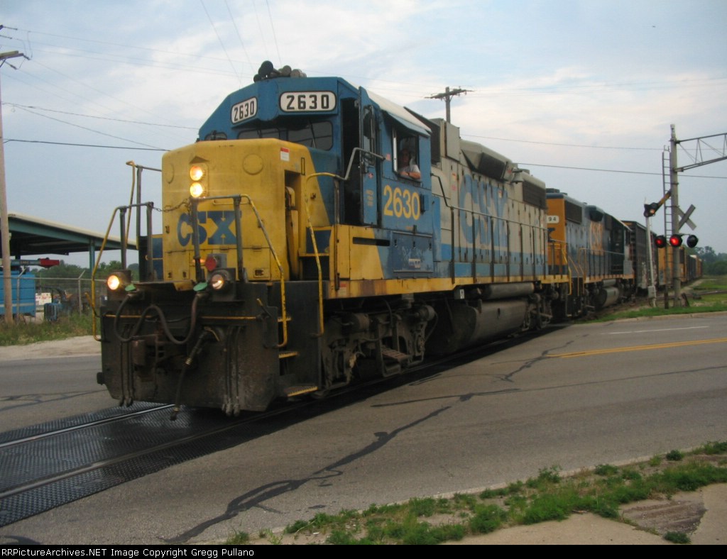 My last shot of CSX in Manistee